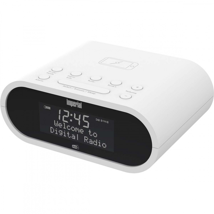 imperial DABMAN d20 DAB+ and FM radio alarm clock White