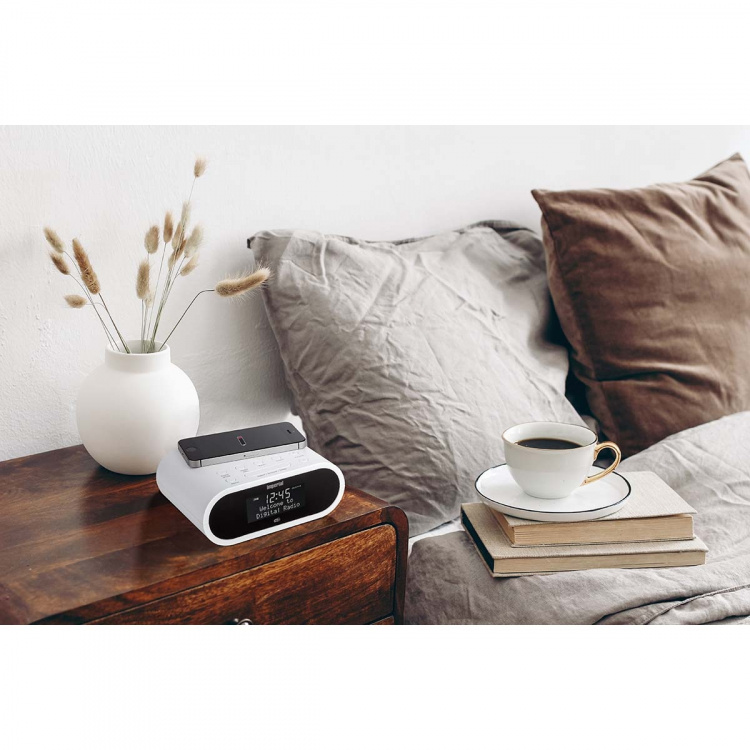 imperial DABMAN d20 DAB+ and FM radio alarm clock White