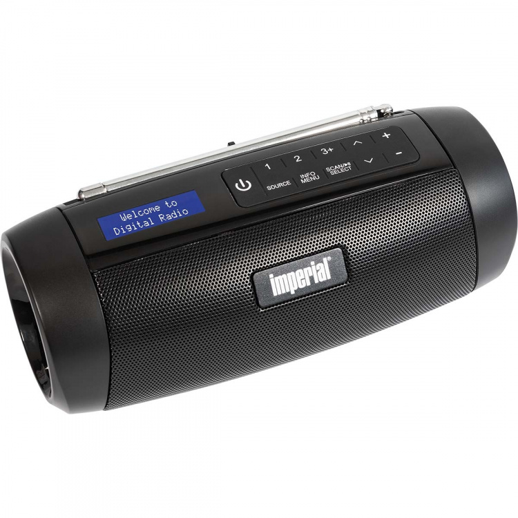 imperial DABMAN GO DAB+ / FM Compact Radio Black imperial DABMAN GO DAB+ / FM Compact Radio Black