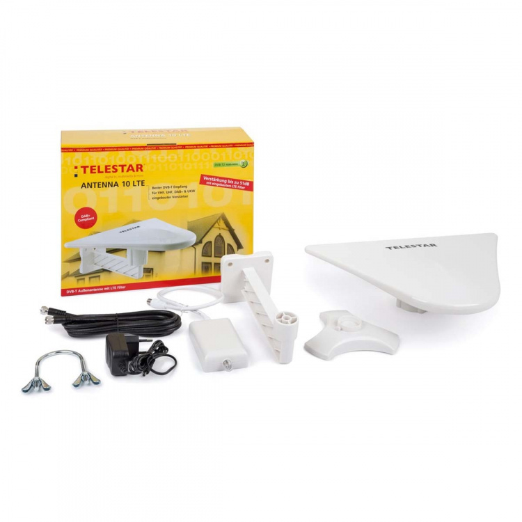 TELESTAR ANTENNA 10 LTE Active DVB-T outdoor antenna with LTE filter