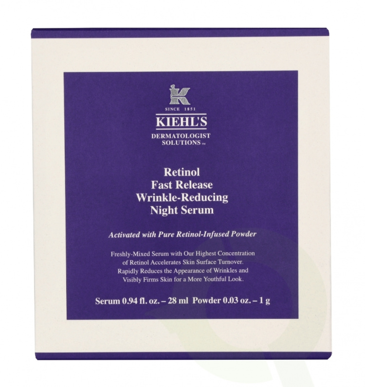 Kiehl\'s Retinol Fast Release Wrinkle-Reducing Night Serum 28 ml