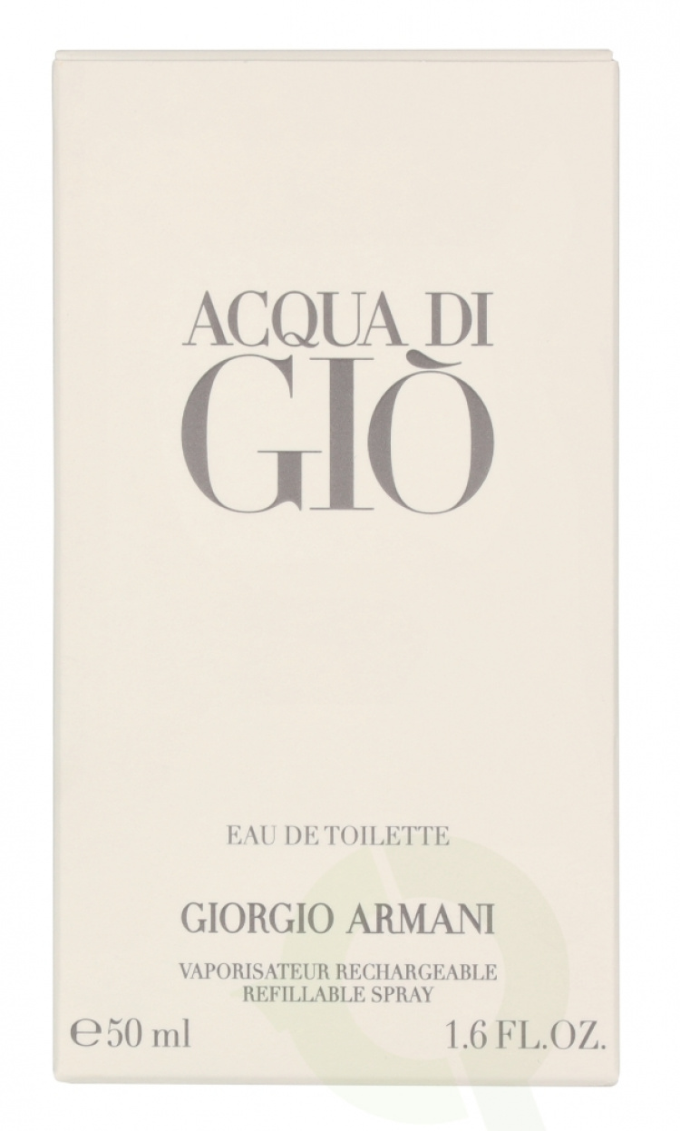 Armani Acqua Di Gio Pour Homme Edt Spray Refillable 50 ml