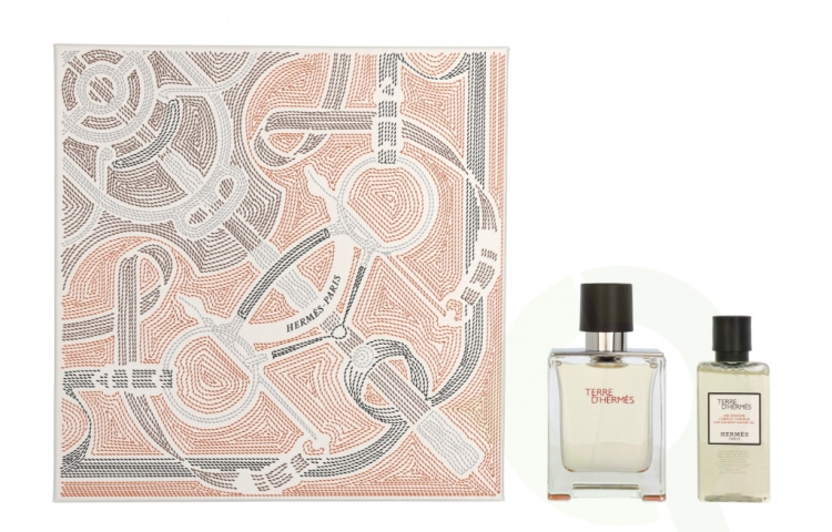 Hermes Terre D\'Hermes Giftset 90 ml Edt Spray 50ml/Hair and Body Shower Gel 40 ml