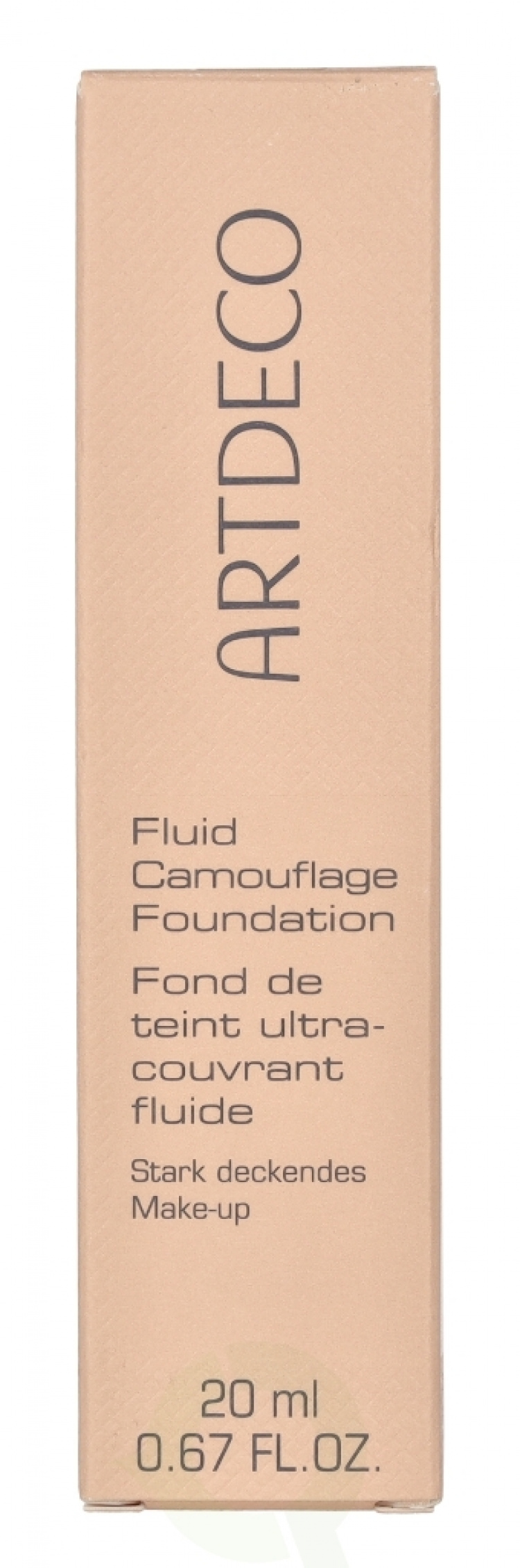 Artdeco Fluid Camouflage Foundation 20 ml #34 Warm/Medium Ivory