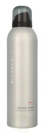 Rituals Sport Shower Foam 200 ml Activated Charcoal