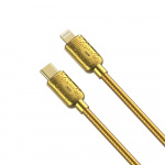 XO kabel NB-Q217A PD USB-C - Lightning 1,0m 20W guld