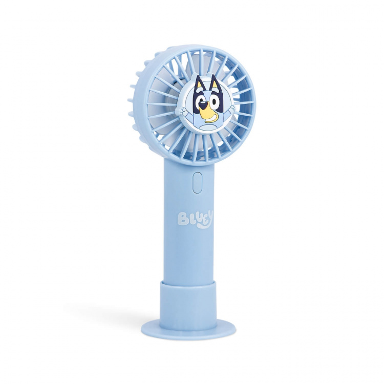 Bluey Mini Fan Handheld with 3D Cartoon Character