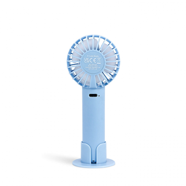 Bluey Mini Fan Handheld with 3D Cartoon Character