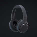 Happy Plugs Headphone Play Lite Over-Ear Wireless Black Happy Plugs Headphone Play Lite Over-Ear Wireless Black