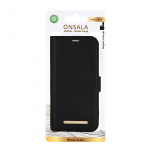Onsala Wallet Case Eco 2 Card Slots MagSeries Black - iPhone 16 Pro