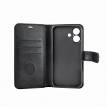 Radicover Wallet Case Anti-Radiation 3 Card RFID Black - iPhone 16 Radicover Wallet Case Anti-Radiation 3 Card RFID Black - iPhone 16