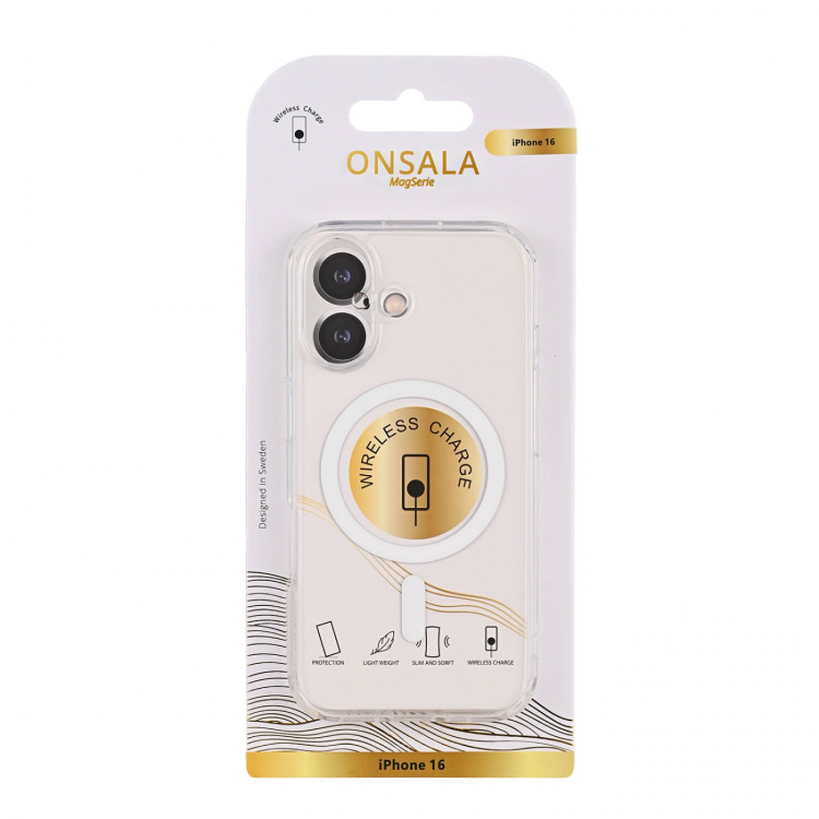 Onsala Phone Case MagSeries Transparent - iPhone 16 Onsala Phone Case MagSeries Transparent - iPhone 16