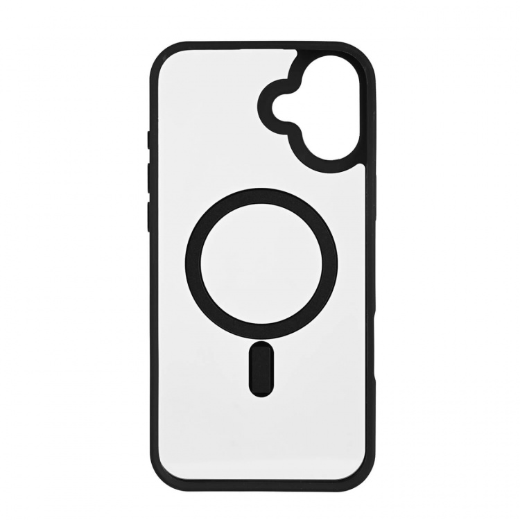 Onsala Phone Case Bumper MagSeries Black & Clear - iPhone 16 Plus