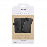 Buffalo Wallet Case 2-in-1 3 Card MagSeries Black - iPhone 16 Buffalo Wallet Case 2-in-1 3 Card MagSeries Black - iPhone 16