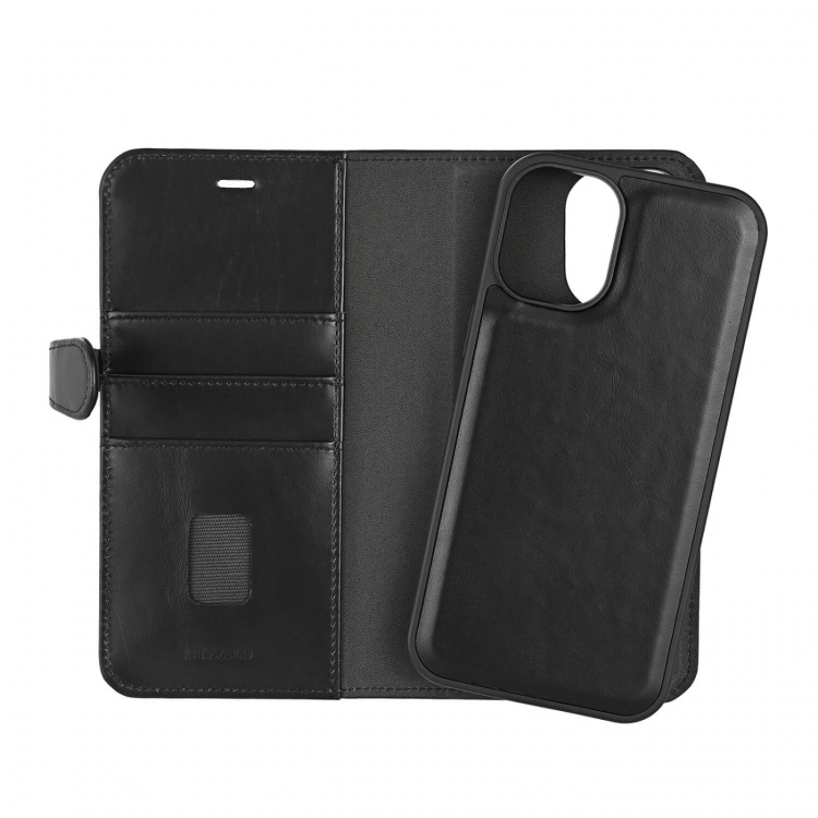 Buffalo Wallet Case 2-in-1 3 Card MagSeries Black - iPhone 16 Plus Buffalo Wallet Case 2-in-1 3 Card MagSeries Black - iPhone 16 Plus