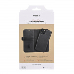 Buffalo Wallet Case 2-in-1 3 Card MagSeries Black - iPhone 16 Plus Buffalo Wallet Case 2-in-1 3 Card MagSeries Black - iPhone 16 Plus