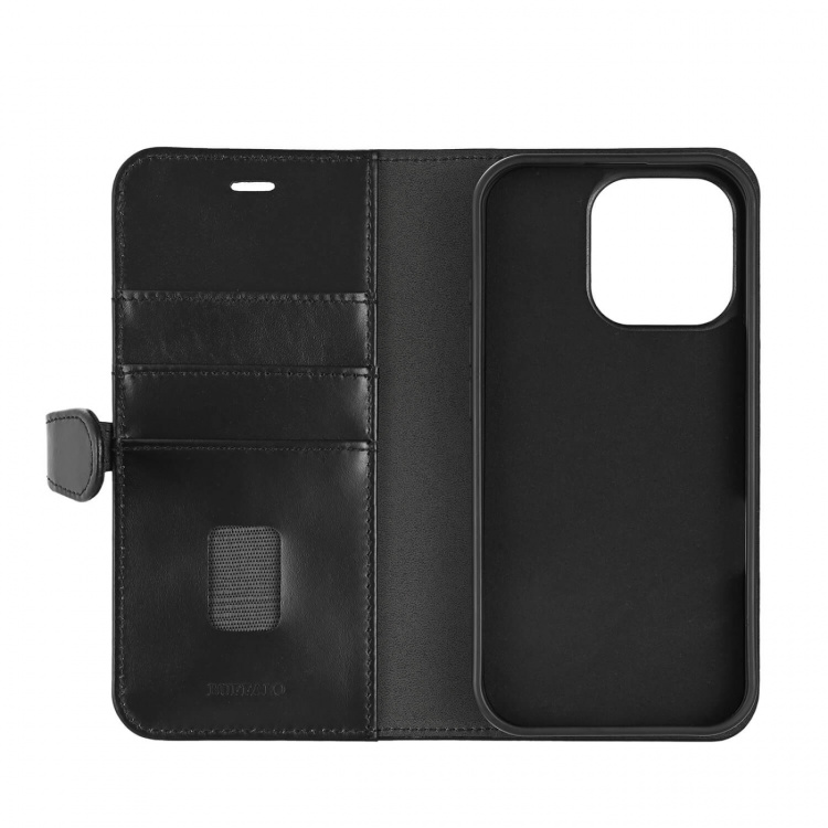 Buffalo Wallet Case 2-in-1 3 Card MagSeries Black - iPhone 16 Pro Max