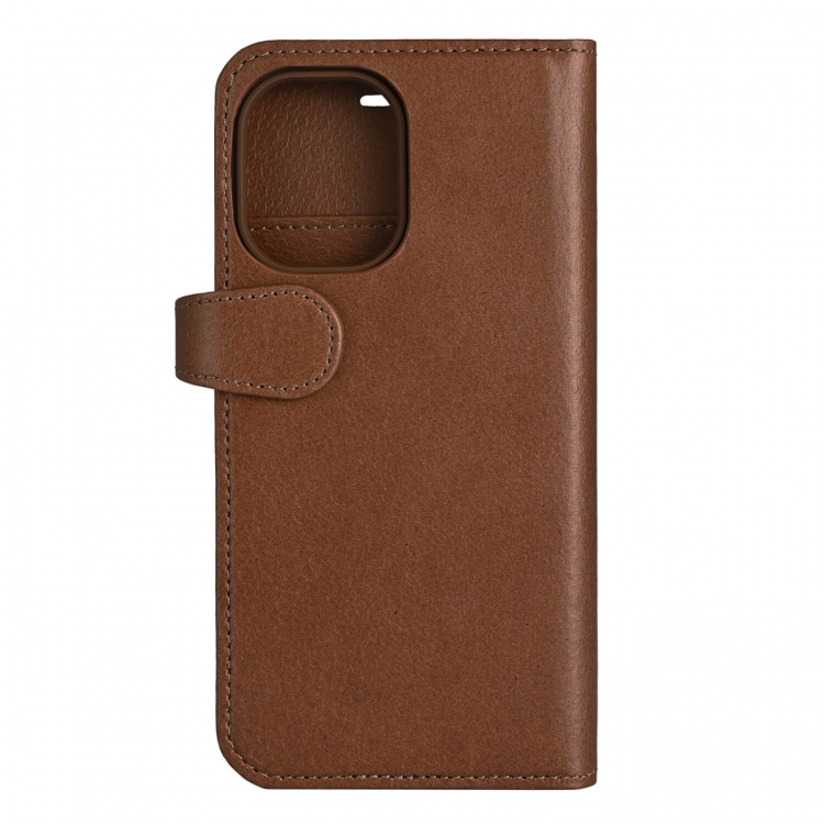 Buffalo Wallet Case 2-in-1 3 Card MagSeries Brown - iPhone 16 Buffalo Wallet Case 2-in-1 3 Card MagSeries Brown - iPhone 16
