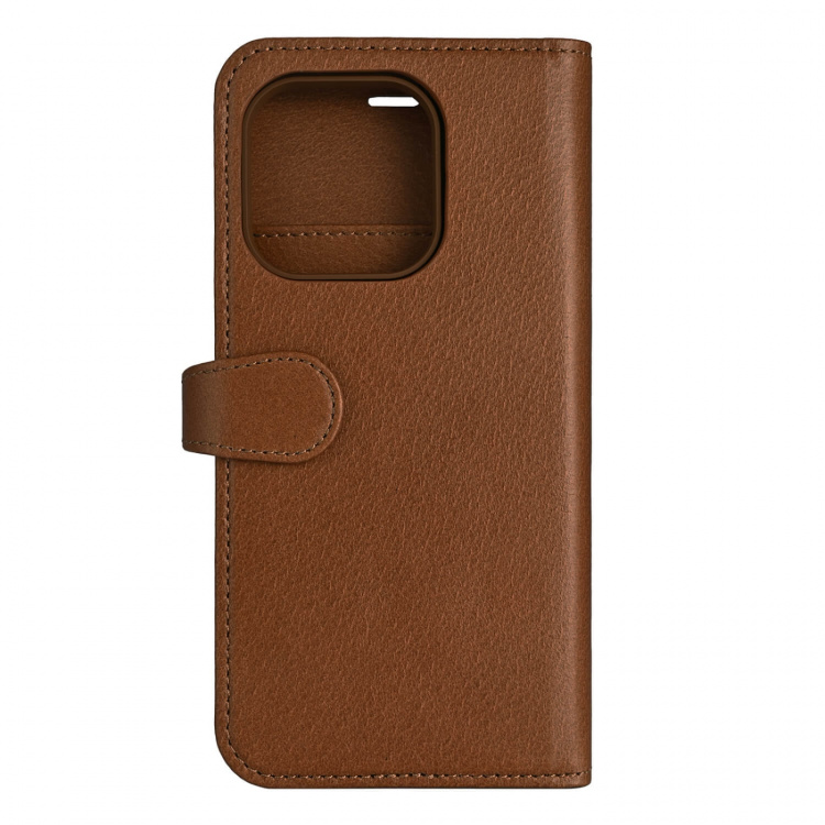 Buffalo Wallet Case 2-in-1 3 Card MagSeries Brown - iPhone 16 Pro Buffalo Wallet Case 2-in-1 3 Card MagSeries Brown - iPhone 16 Pro