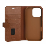 Buffalo Wallet Case 2-in-1 3 Card MagSeries Brown - iPhone 16 Pro Buffalo Wallet Case 2-in-1 3 Card MagSeries Brown - iPhone 16 Pro