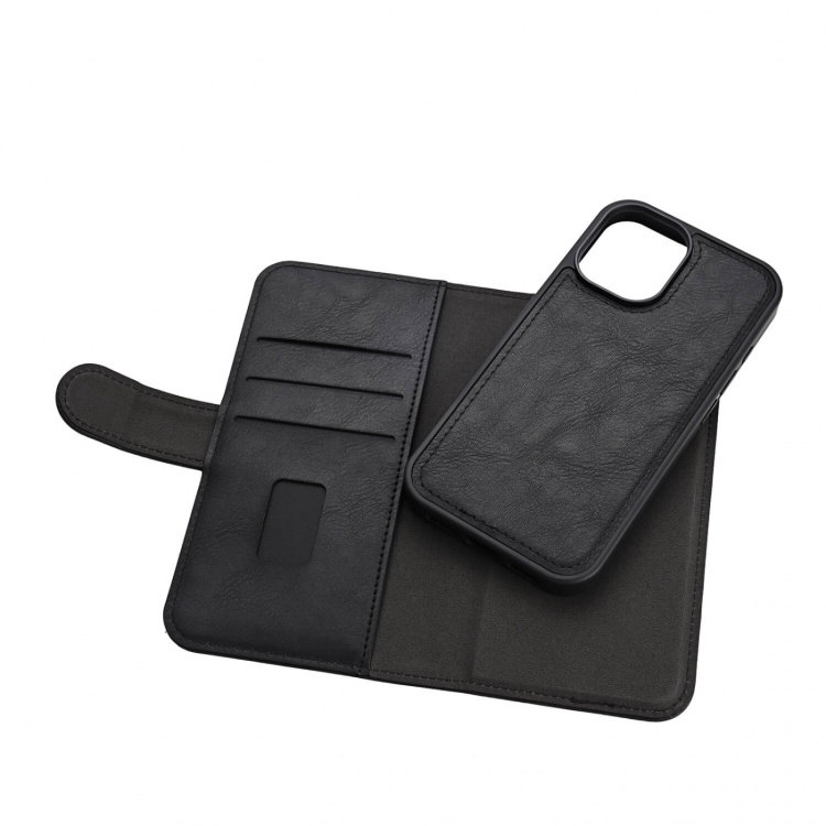 Gear Wallet Case 2-in-1 MagSerie Black - iPhone 16 Gear Wallet Case 2-in-1 MagSerie Black - iPhone 16