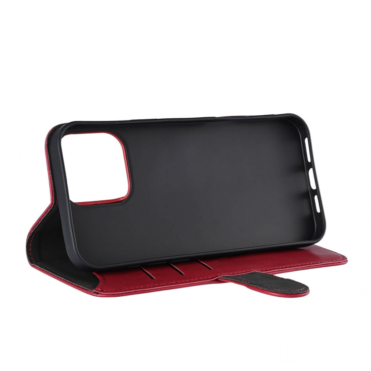 Gear Wallet Case 3 Card Slots Magseries Deep Red - iPhone 16 Pro Max