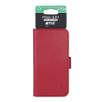 Gear Wallet Case 3 Card Slots Magseries Deep Red - iPhone 16 Pro