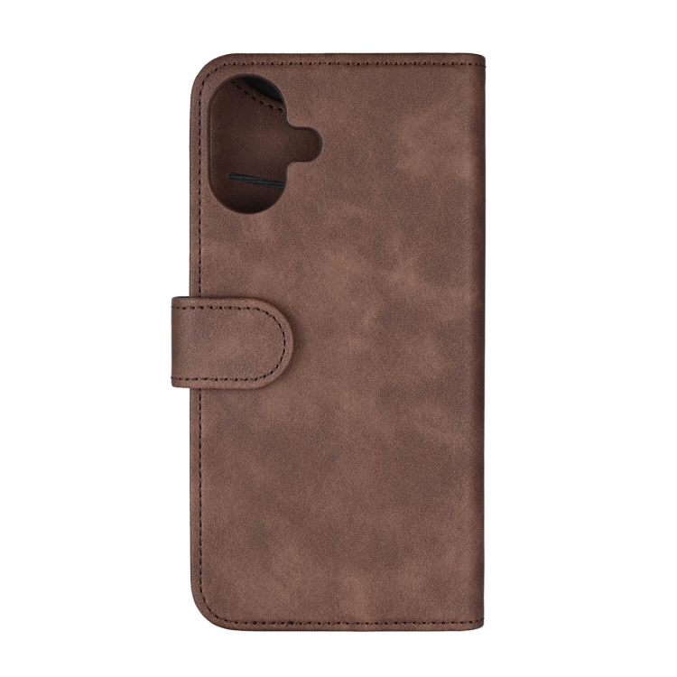 Gear Wallet Case 3 Card Slots Magseries Brown - iPhone 16 Plus