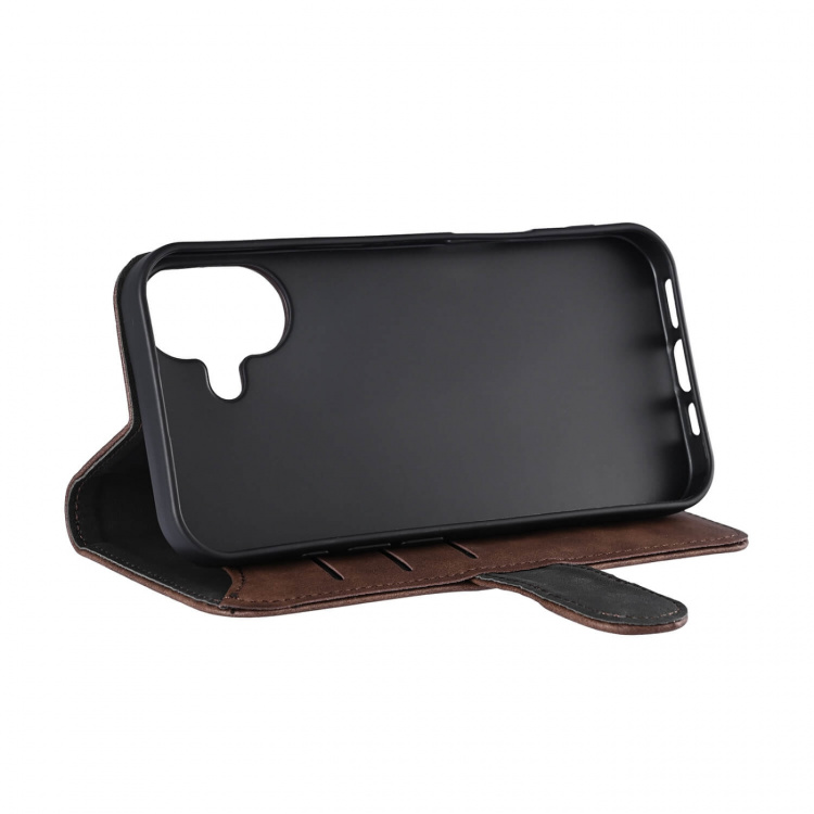 Gear Wallet Case 3 Card Slots Magseries Brown - iPhone 16