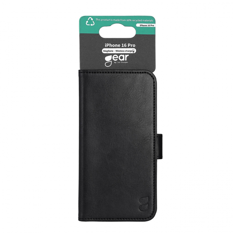 Gear Wallet Case 3 Card Slots Magseries Black - iPhone 16 Pro Gear Wallet Case 3 Card Slots Magseries Black - iPhone 16 Pro