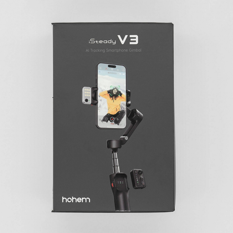 Hohem Smartphone Gimbal iSteady V3 Black Kit with AI