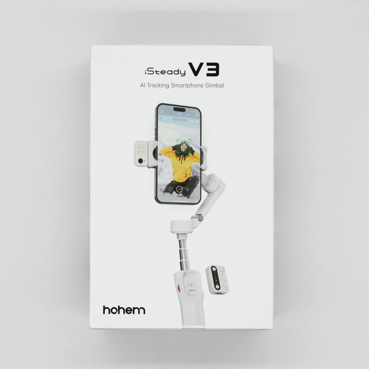 Hohem Smartphone Gimbal iSteady V3 White Kit with AI Hohem Smartphone Gimbal iSteady V3 White Kit with AI