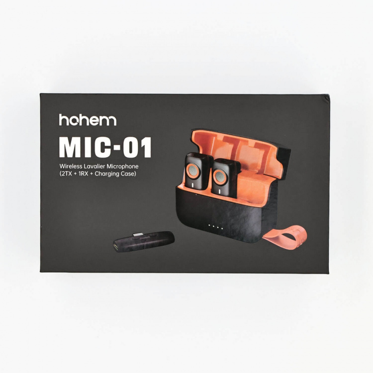 Hohem Microphone MIC-01 2TX 1RX With Charge Case Lightning
