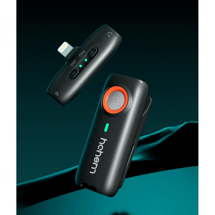 Hohem Microphone MIC-01 1TX 1RX Lightning Hohem Microphone MIC-01 1TX 1RX Lightning