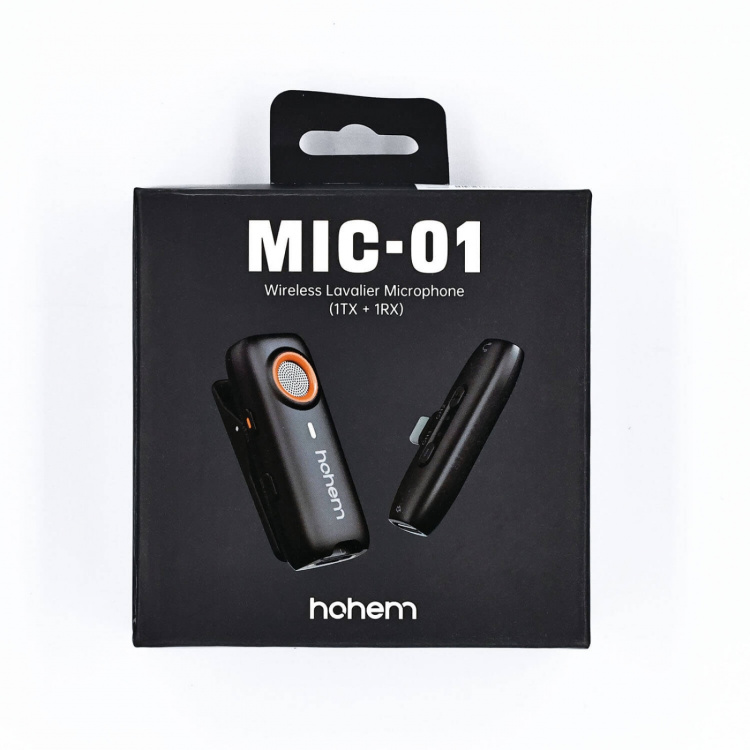 Hohem Microphone MIC-01 1TX 1RX Lightning Hohem Microphone MIC-01 1TX 1RX Lightning