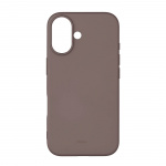Onsala Phone Case with Silicone Feel Chocolate - iPhone 16