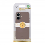 Onsala Phone Case with Silicone Feel Chocolate - iPhone 16