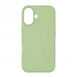 Onsala Phone Case with Silicone Feel Lime - iPhone 16 Onsala Phone Case with Silicone Feel Lime - iPhone 16