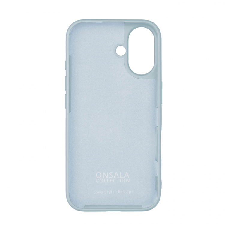 Onsala Phone Case with Silicone Feel Concrete - iPhone 16
