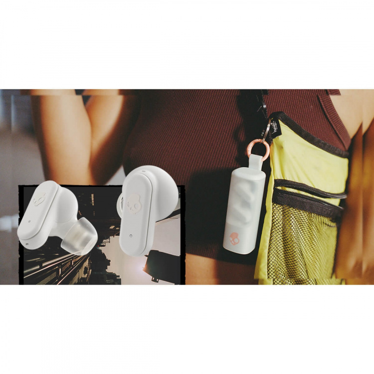 Skullcandy Headphone DIME EVO TWS In-Ear Bone/Orange Skullcandy Headphone DIME EVO TWS In-Ear Bone/Orange