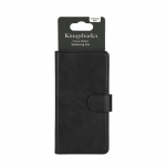 Kungsbacka Wallet Case 3 Card Slots Black - Samsung S24
