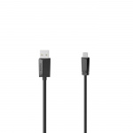 Hama Cable USB A-USB B Mini 480 Mbit/s Black 1.5m Hama Cable USB A-USB B Mini 480 Mbit/s Black 1.5m