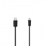 Hama Cable USB A-USB B Mini 480 Mbit/s Black 1.5m Hama Cable USB A-USB B Mini 480 Mbit/s Black 1.5m