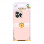 Onsala Phone Case with Silicone Feel Chalk Pink - iPhone 16 Pro Max