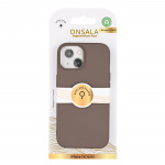 Onsala Phone Case with Silicone Feel Chocolate - iPhone 13/14/15 Onsala Phone Case with Silicone Feel Chocolate - iPhone 13/14/15