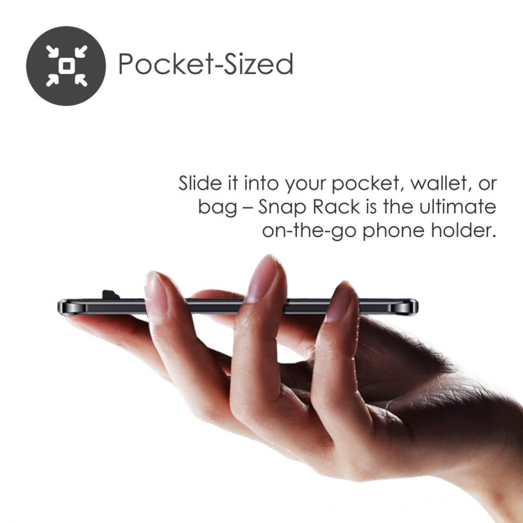 Desire2 Ultra Slim Phone Holder Aluminium Dark Grey Desire2 Ultra Slim Phone Holder Aluminium Dark Grey