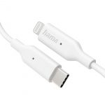 Hama Charging Cable USB-C to Lightning 1.0m White