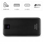 Hama Powerbank PD 20000mAh 2xUSB-C+1xUSB-A Anthracite Hama Powerbank PD 20000mAh 2xUSB-C+1xUSB-A Anthracite