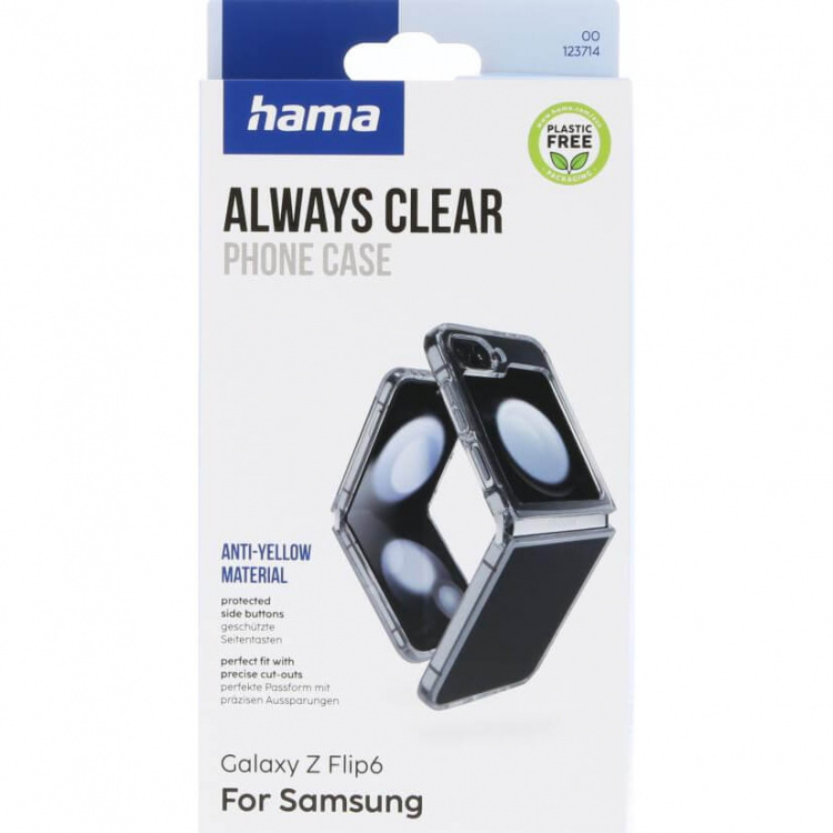Hama Phone Case Transparent - Samsung Galaxy Z Flip6 Hama Phone Case Transparent - Samsung Galaxy Z Flip6