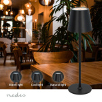 Nedis LED Table Lamp | LED | 1.8 W | 150 lm | 3000 - 6000 K | Black